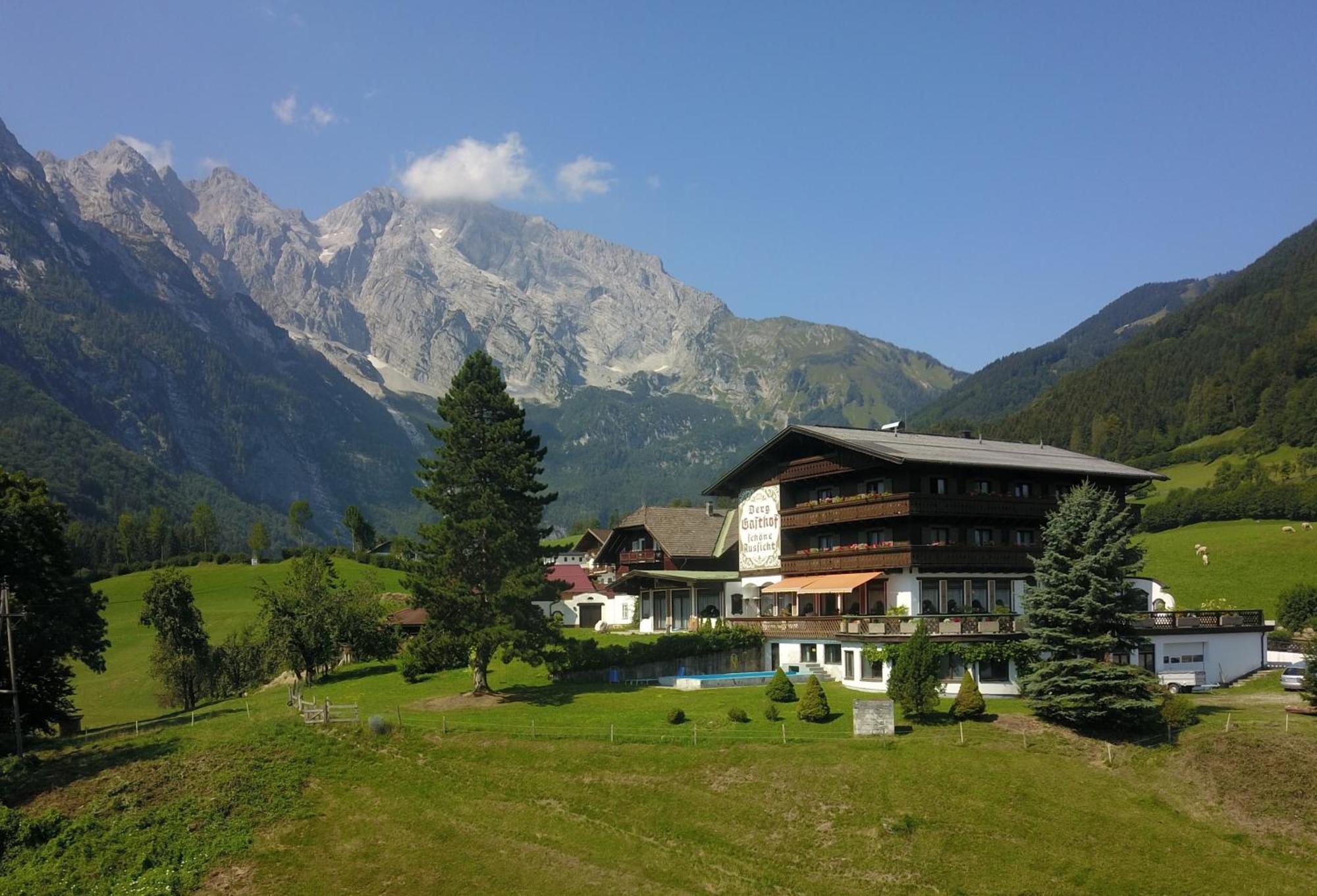 Pension Schoene Aussicht Кухль Экстерьер фото